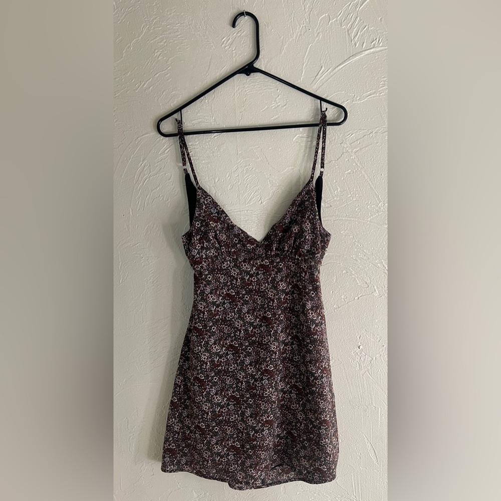 Floral Spaghetti Strap Dress